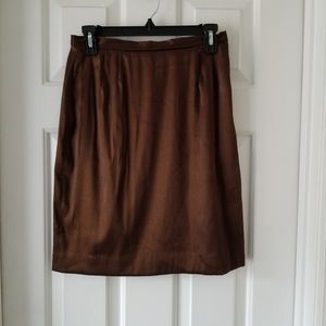 Shimmery Brown Skirt
